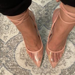 Valentine’s Day! 💕 ASOS Design Clear Heels